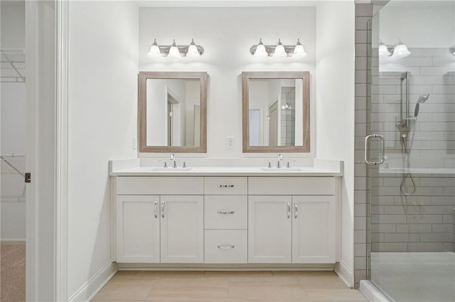 Furnished interior view inside a new home in , Peachtree Corners (Image 5).