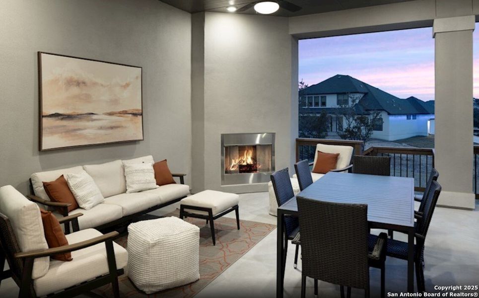 Furnished interior view inside a new home in Highland Estates, San Antonio (Image 10). Furnished interior view inside a new home in Highland Estates, San Antonio (Image 10).