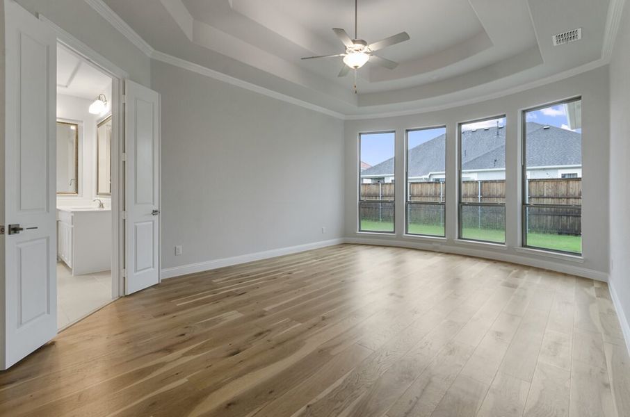 Representative unfurnished interior of a home built from the Biltmore by Landon Homes in Lexington Frisco, Frisco (Image 13).