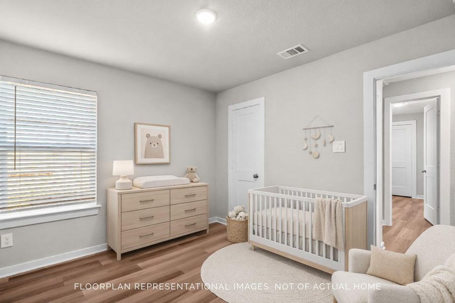 Furnished interior view inside a new home in Moran Ranch, Willis (Image 5).