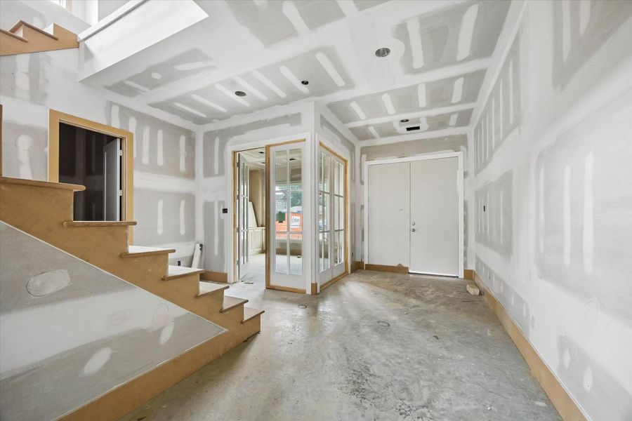 Thoughtful floor plan with defined yet connected spaces, allowing the study to sit privately off the main living areas. Wide cased openings, smooth finish walls, and generous ceiling height create an airy first impression from the moment you step inside. Thoughtful floor plan with defined yet connected spaces, allowing the study to sit privately off the main living areas. Wide cased openings, smooth finish walls, and generous ceiling height create an airy first impression from the moment you step inside.