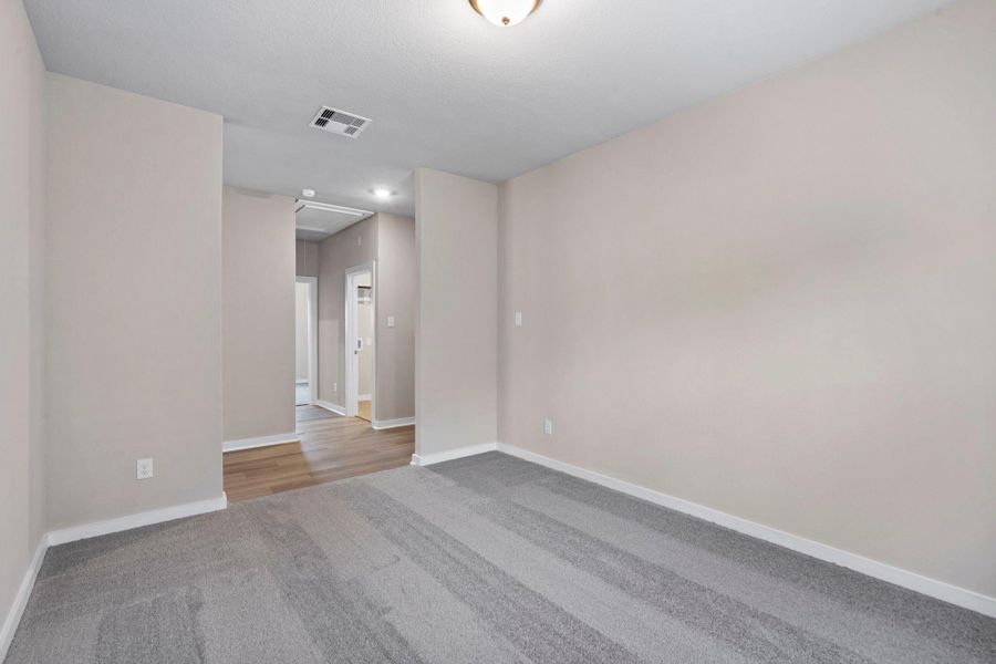 Spacious, unfurnished interior of a new home in River Ranch Trails, Dayton (Image 21). Spacious, unfurnished interior of a new home in River Ranch Trails, Dayton (Image 21).