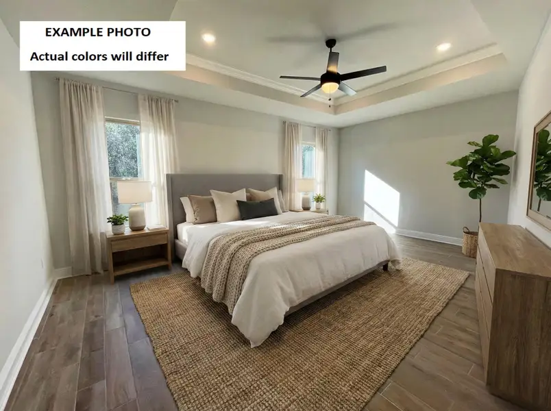 Furnished interior view inside a new home in Natureview, Freeport (Image 4).