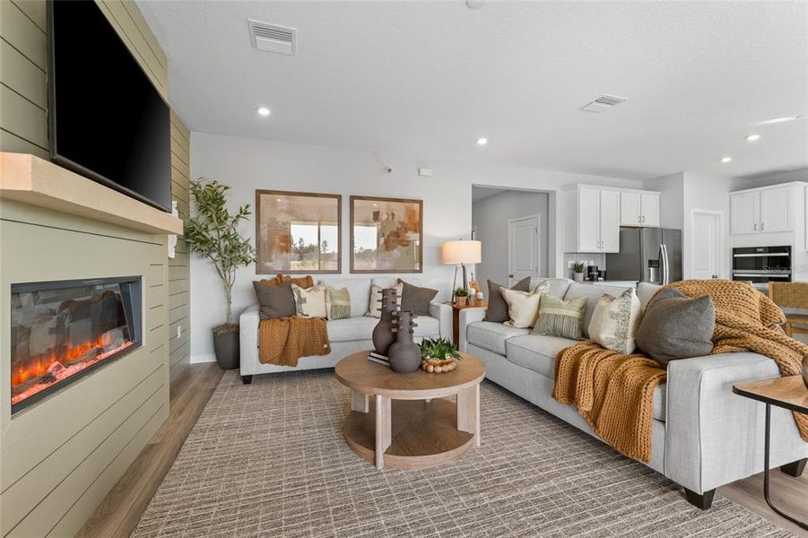 Furnished interior view inside a new home in The Cypress Series at Reserve East, Flagler Beach (Image 37). Furnished interior view inside a new home in The Cypress Series at Reserve East, Flagler Beach (Image 37).