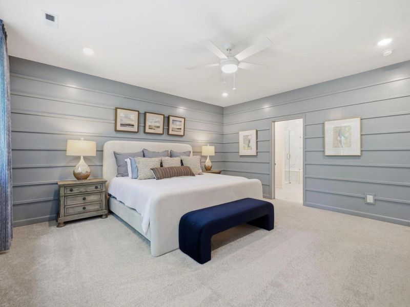 Furnished interior view inside a new home in Rockport, Wake Forest (Image 13).