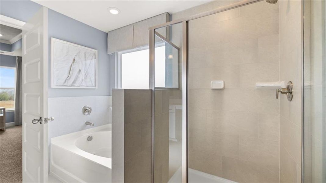 Furnished interior view inside a new home in Evergreen Crossing, Locust Grove (Image 36). Furnished interior view inside a new home in Evergreen Crossing, Locust Grove (Image 36).