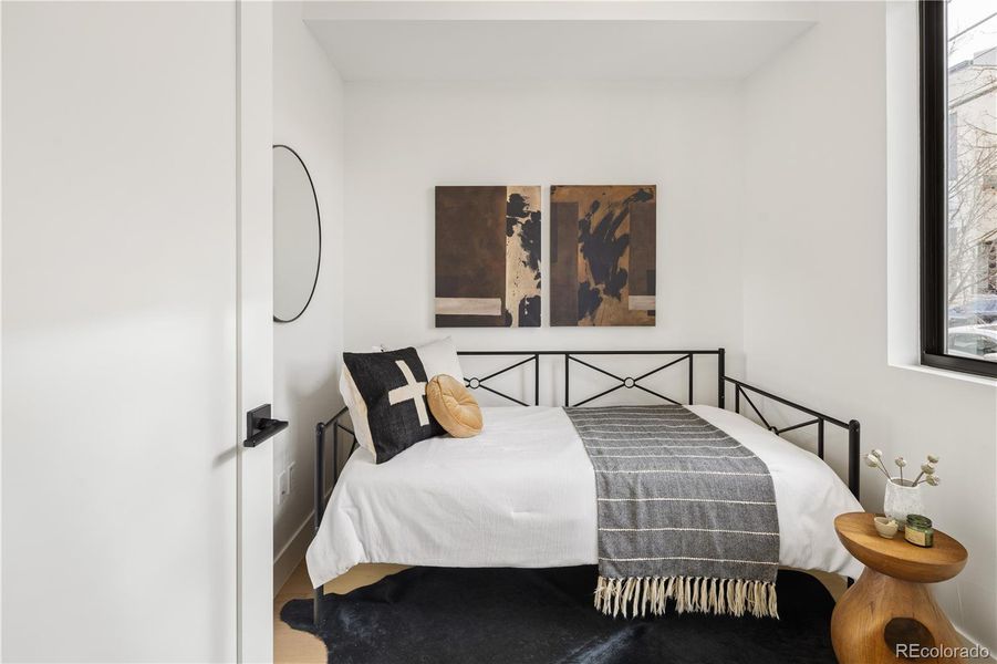 Furnished interior view inside a new home in , Denver (Image 25).