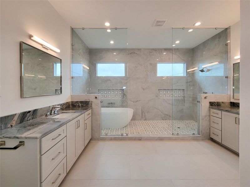 Master bathroom