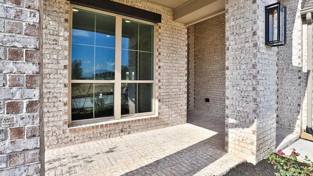 Exterior details and patio area of a home in Escondido 80', Magnolia (Image 2).