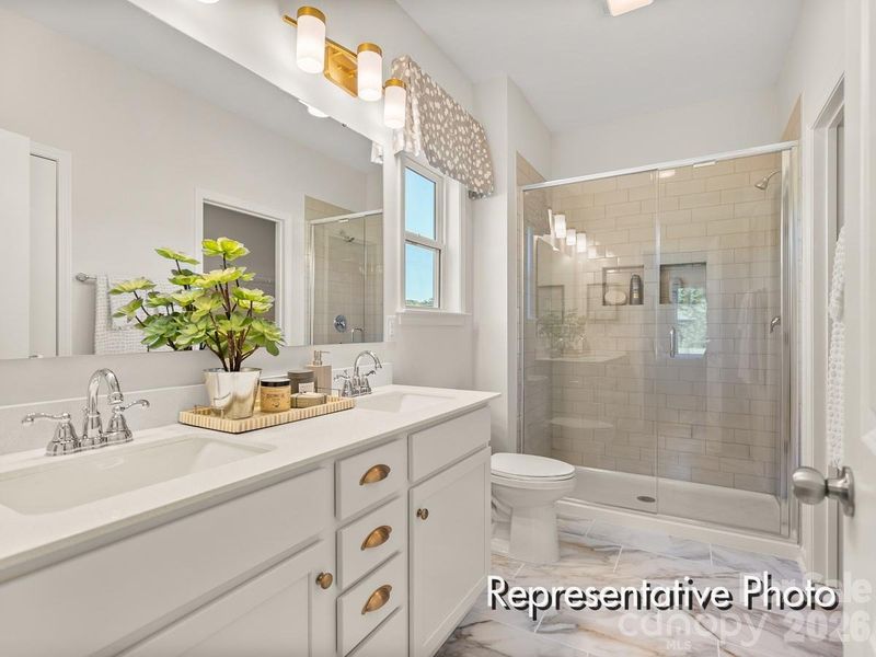 Furnished interior view inside a new home in Autumn Ridge, High Shoals (Image 12).