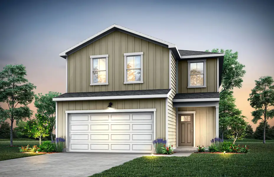 Representative exterior photo of a completed home built from the Oriole by Centex in Baxley Park, Jonesboro, GA (Image 1). Representative exterior photo of a completed home built from the Oriole by Centex in Baxley Park, Jonesboro, GA (Image 1).