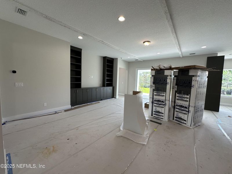 In-progress construction of a new home in SilverLeaf, St. Augustine, FL (Image 38).