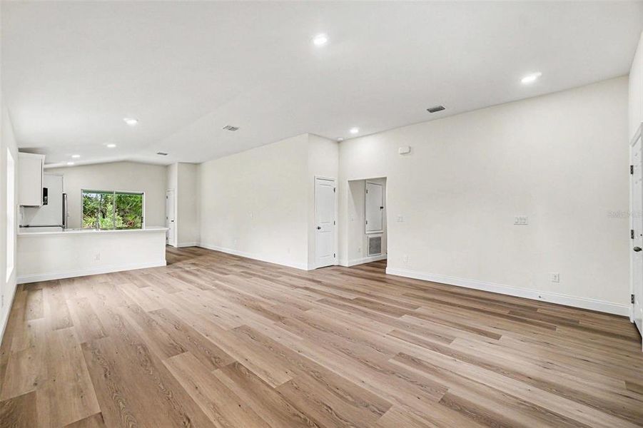 Spacious, unfurnished interior of a new home in , North Port (Image 12). Spacious, unfurnished interior of a new home in , North Port (Image 12).