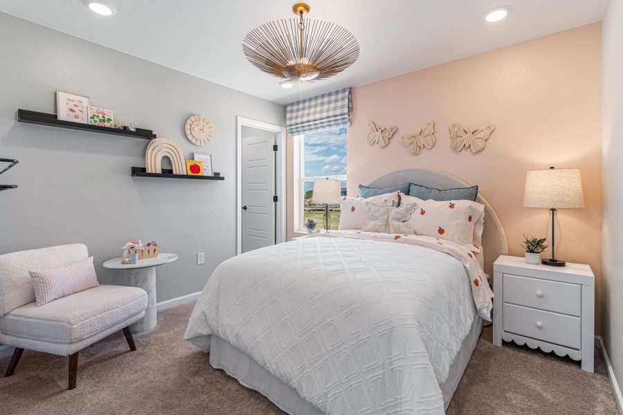 Furnished interior view inside a new home in Sky Ranch, Watkins (Image 16).