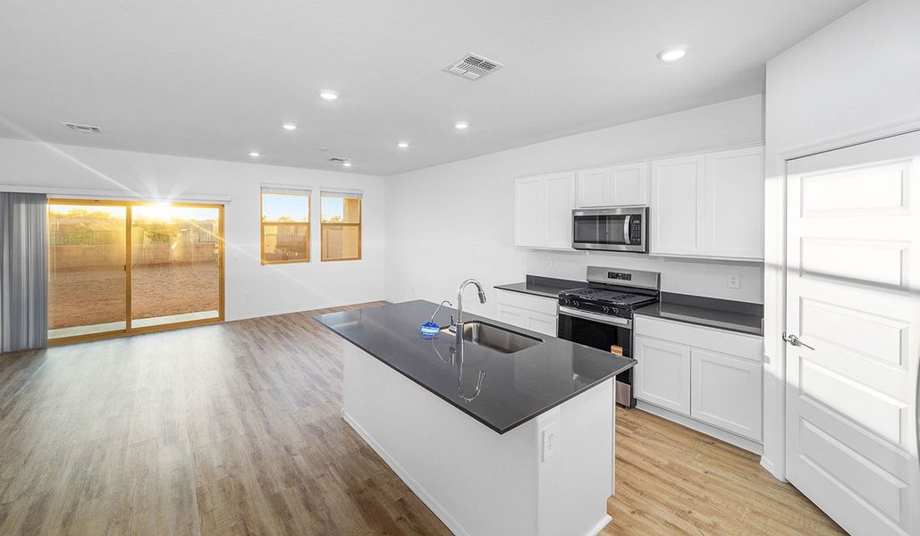 Furnished interior view inside a new home in Saguaro Bloom, Marana (Image 8).