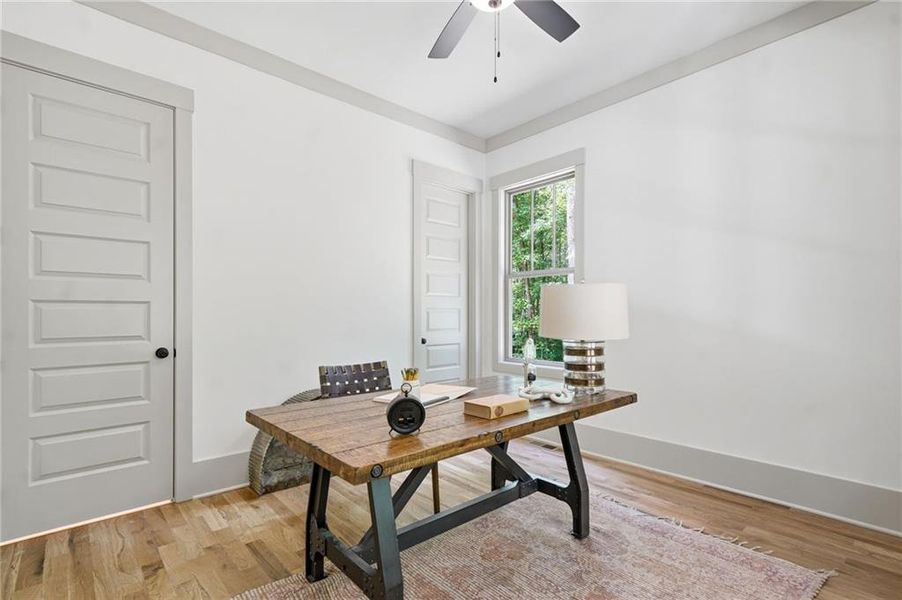 Furnished interior view inside a new home in , Holly Springs (Image 9). Furnished interior view inside a new home in , Holly Springs (Image 9).