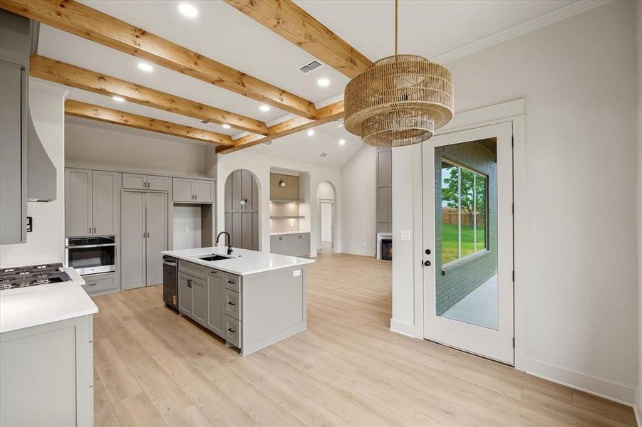 Furnished interior view inside a new home in , Lindale (Image 10).