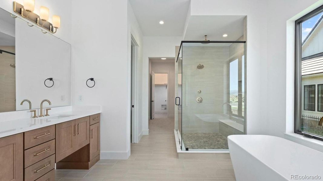 Furnished interior view inside a new home in , Berthoud (Image 11).