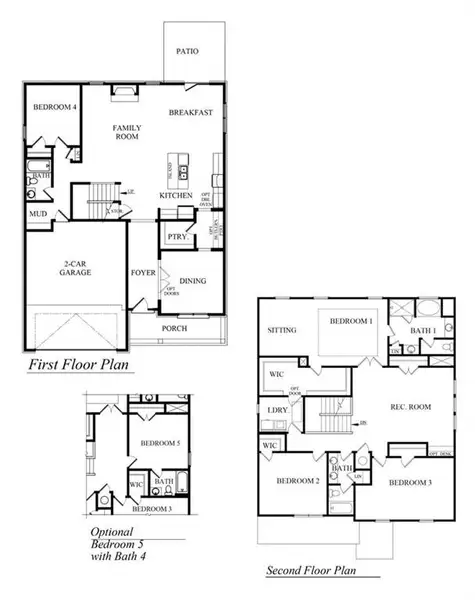 2D floor plan layout of this home in Holland Estates, Powder Springs, GA (Image 2). 2D floor plan layout of this home in Holland Estates, Powder Springs, GA (Image 2).