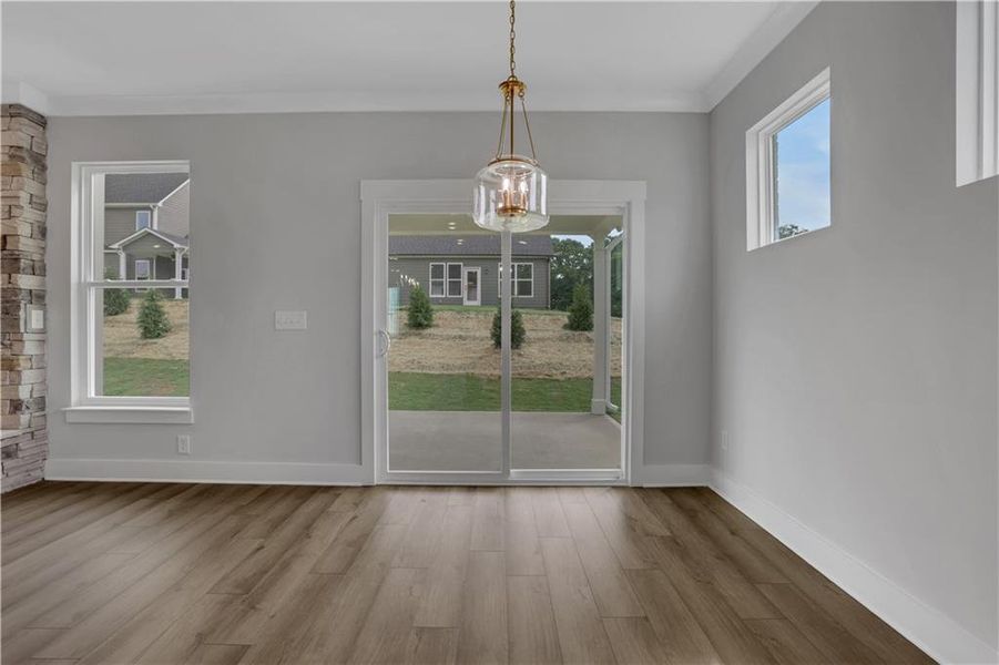 Spacious, unfurnished interior of a new home in , Loganville (Image 43).