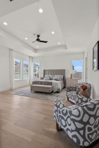 Furnished interior view inside a new home in , Houston (Image 6).