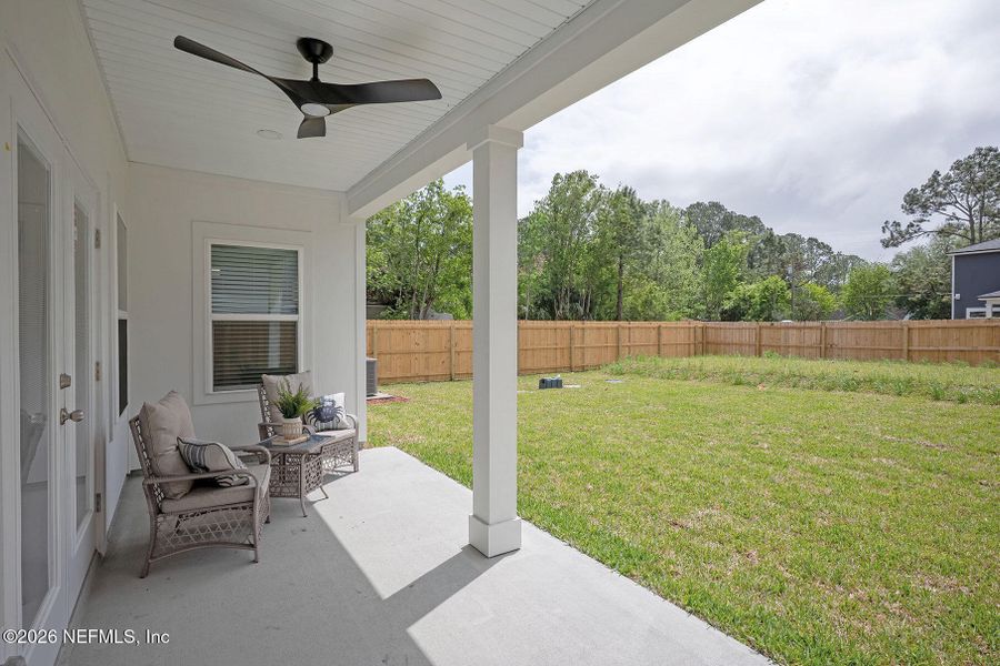 Exterior details and patio area of a home in , Jacksonville (Image 3).