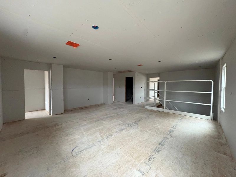 In-progress construction of a new home in Rolling Glen, Hutto, TX (Image 20).