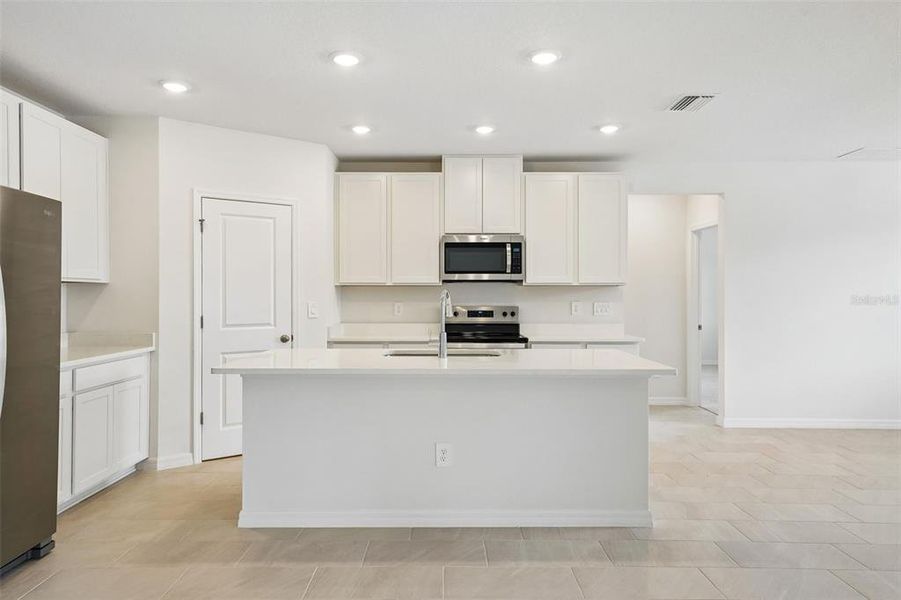 Furnished interior view inside a new home in Pine Ridge Meadows, Hudson (Image 11).