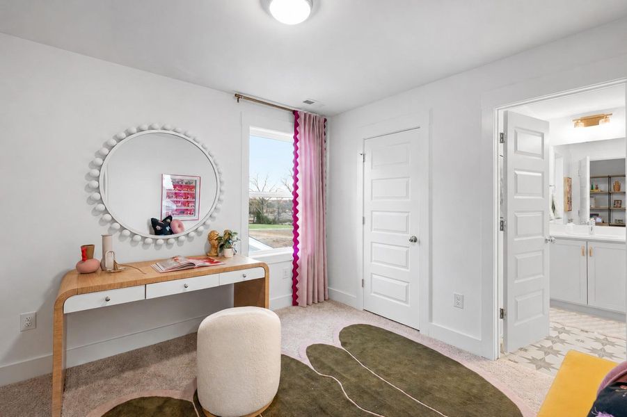 Representative furnished interior of a home built from the Creator by Garman Homes in Parc Northwest, Elon (Image 14).