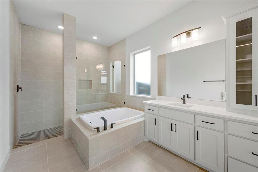 Furnished interior view inside a new home in The Ridge at Northlake, Northlake (Image 15).