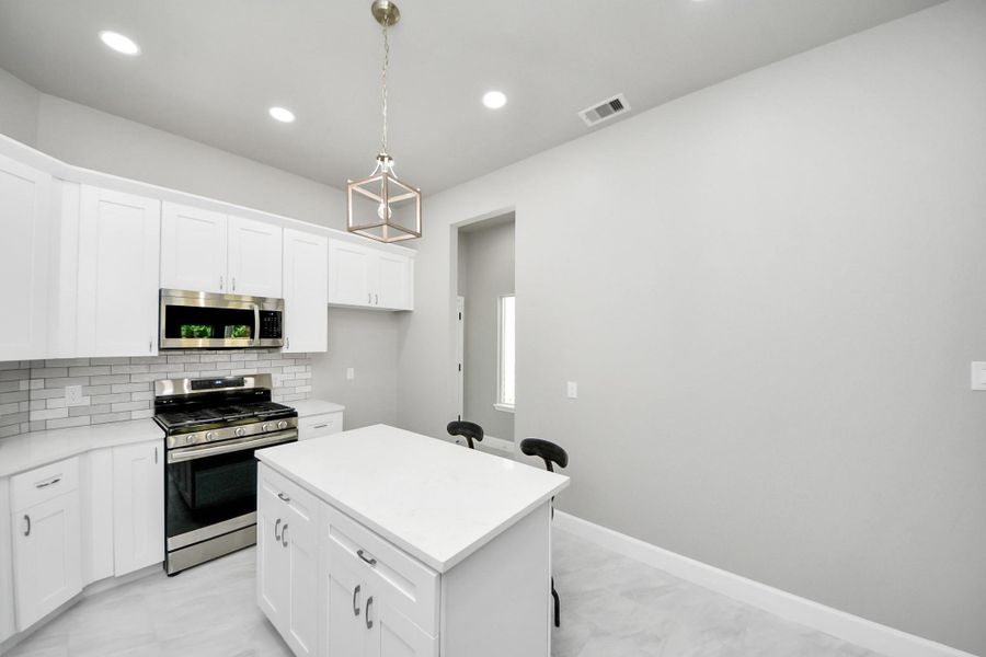 Furnished interior view inside a new home in , Houston (Image 3).