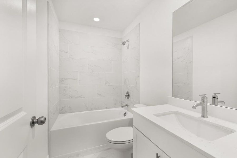 Furnished interior view inside a new home in The Court at Gainesville Township, Gainesville (Image 9).