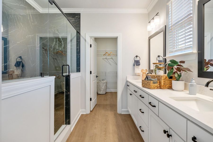 Furnished interior view inside a new home in , Summerville (Image 17).
