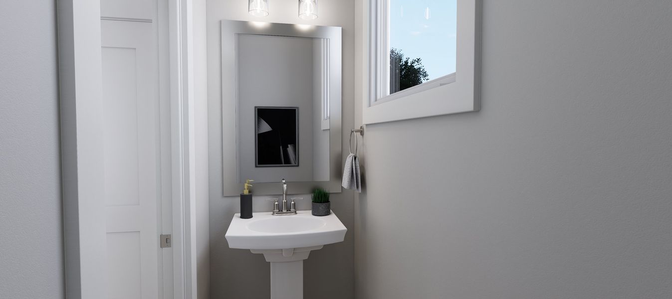 Image 32 representing the Willow by Baker Residential in Atwater Station - Village Collection, Fuquay Varina, NC.