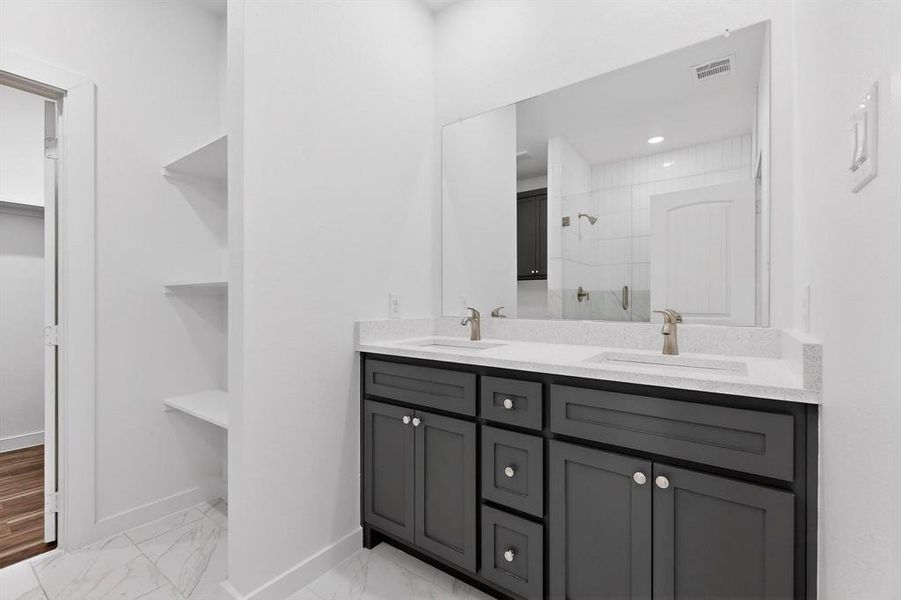 Furnished interior view inside a new home in , Dallas (Image 5).