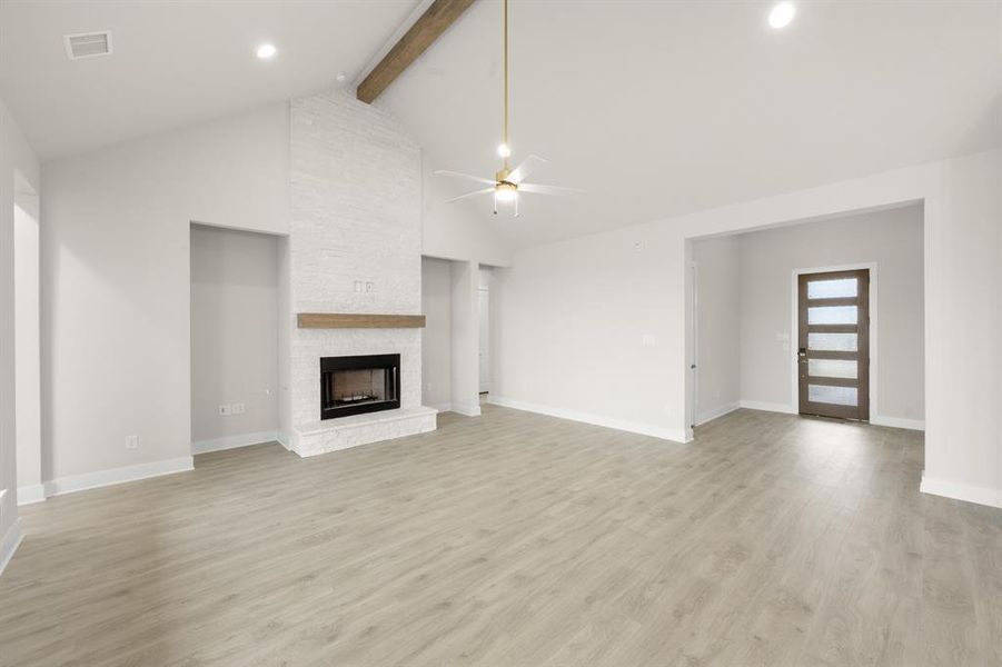 Spacious, unfurnished interior of a new home in Byrum Ranch - 1 Acre Lots, Venus (Image 21).