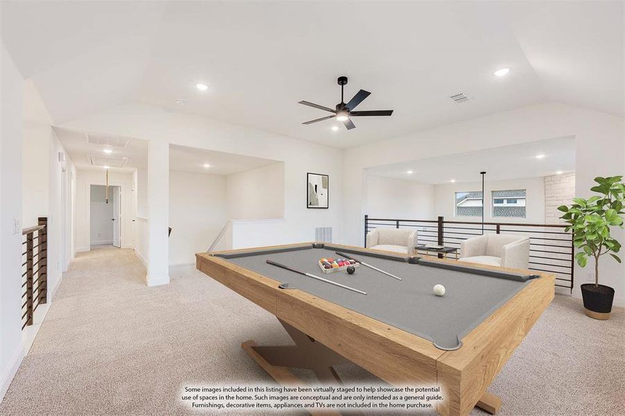 Furnished interior view inside a new home in Terracina, Rockwall (Image 17).