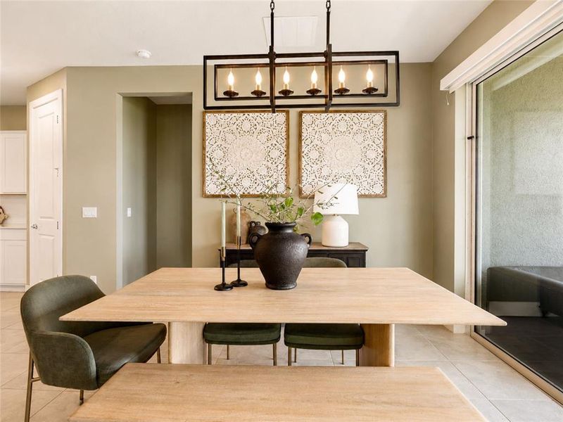 Furnished interior view inside a new home in , St. Cloud (Image 35).