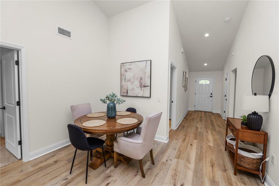 Furnished interior view inside a new home in , Eagle Lake (Image 9).