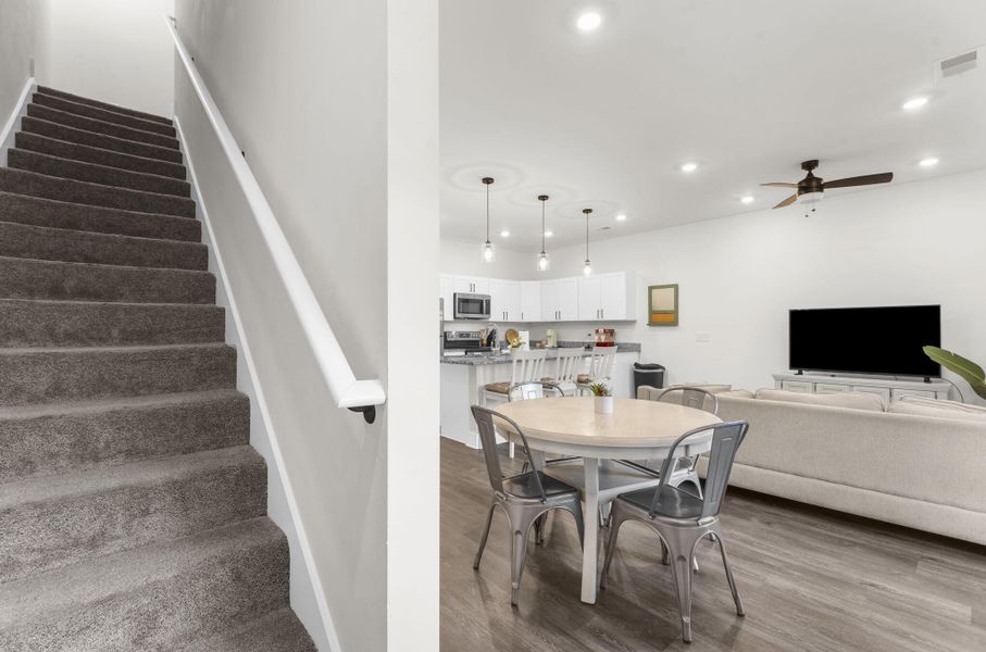 Furnished interior view inside a new home in , Hanahan (Image 14).