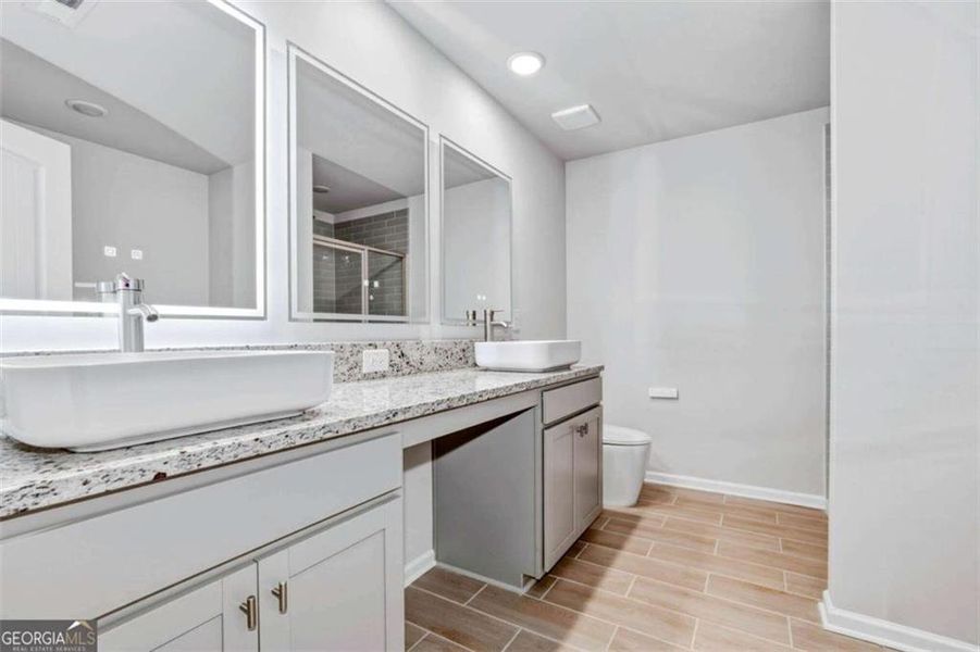 Furnished interior view inside a new home in Parkway James, Snellville (Image 7).
