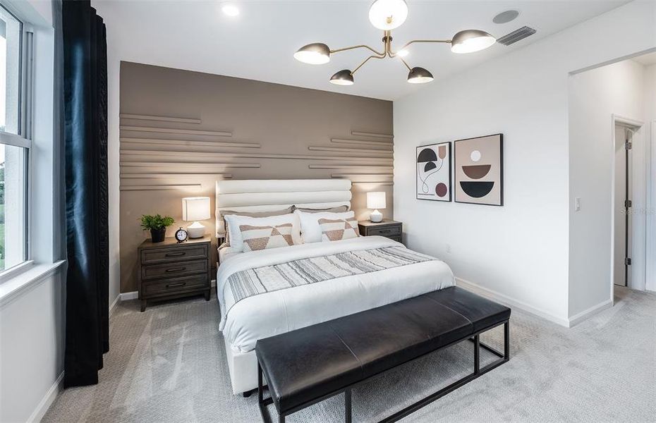 Furnished interior view inside a new home in BeachWalk by Manasota Key, Englewood (Image 12).