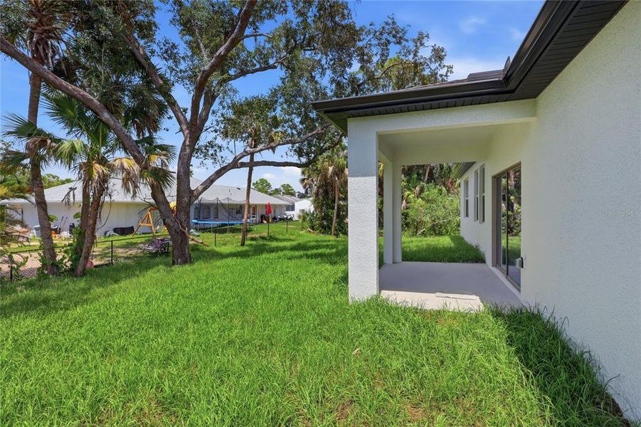 Exterior details and patio area of a home in , North Port (Image 26). Exterior details and patio area of a home in , North Port (Image 26).