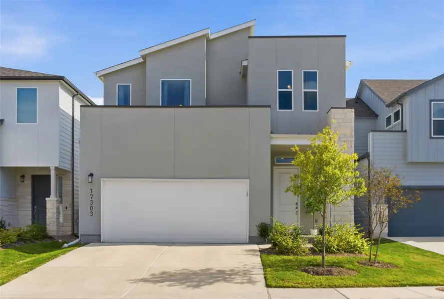 Modern design and great curb appeal