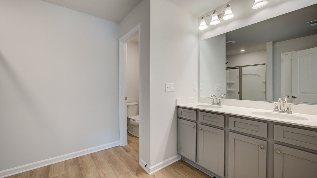 Furnished interior view inside a new home in Avery Landing, McDonough (Image 5).