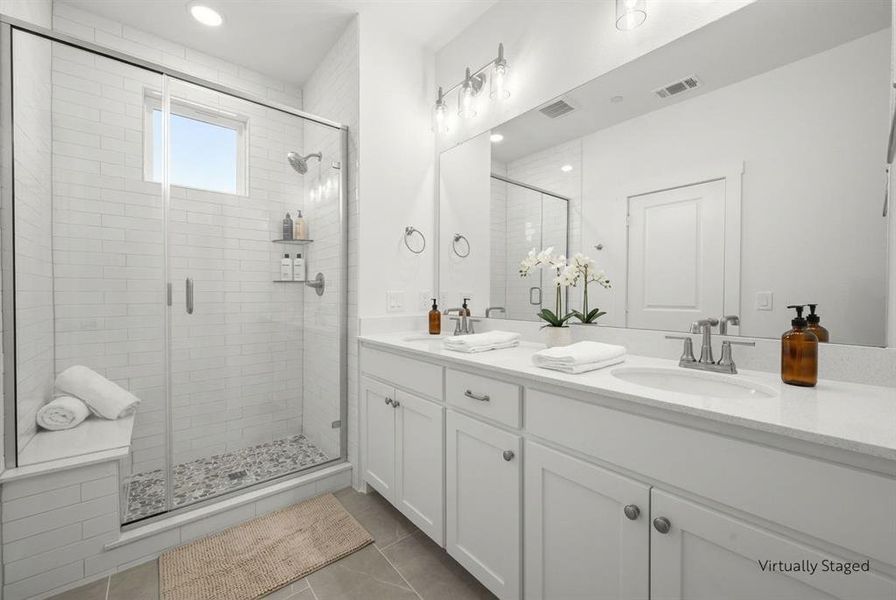 4610 White BUffalo primary bath vs Birch