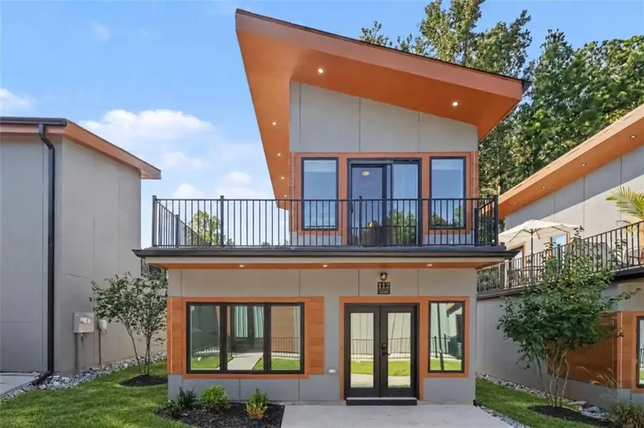 Exterior details and patio area of a home in , Union City (Image 2). Exterior details and patio area of a home in , Union City (Image 2).