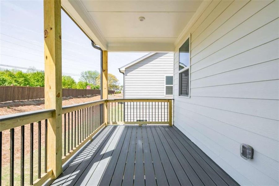Exterior details and patio area of a home in The Paddocks at Doc Hughes, Buford (Image 22). Exterior details and patio area of a home in The Paddocks at Doc Hughes, Buford (Image 22).