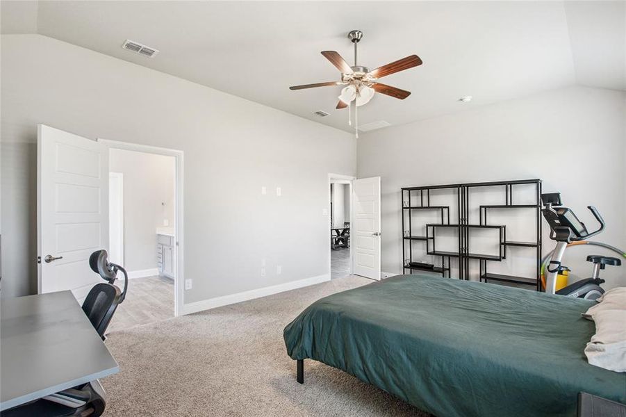Furnished interior view inside a new home in , Denton (Image 33).