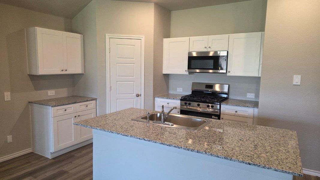 Furnished interior view inside a new home in Lonestar at Liberty Trails, Fort Worth (Image 4).